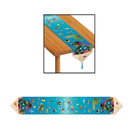Printed Under The Sea Table Runner, 12PK